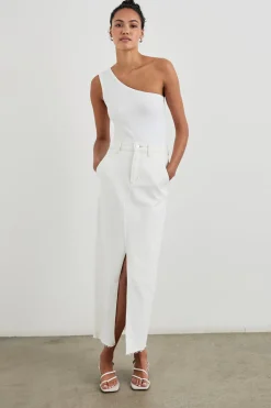 MANHATTAN SKIRT - ECRU|Rails Shop