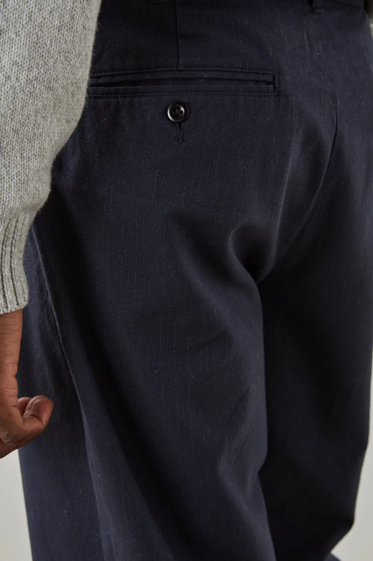 MARCELLUS PANT - NAVY CHARCOAL PIN STRIPE|Rails Best Sale