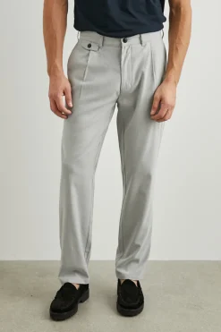 MARCELLUS PANT - SOFT GREY MELANGE|Rails New