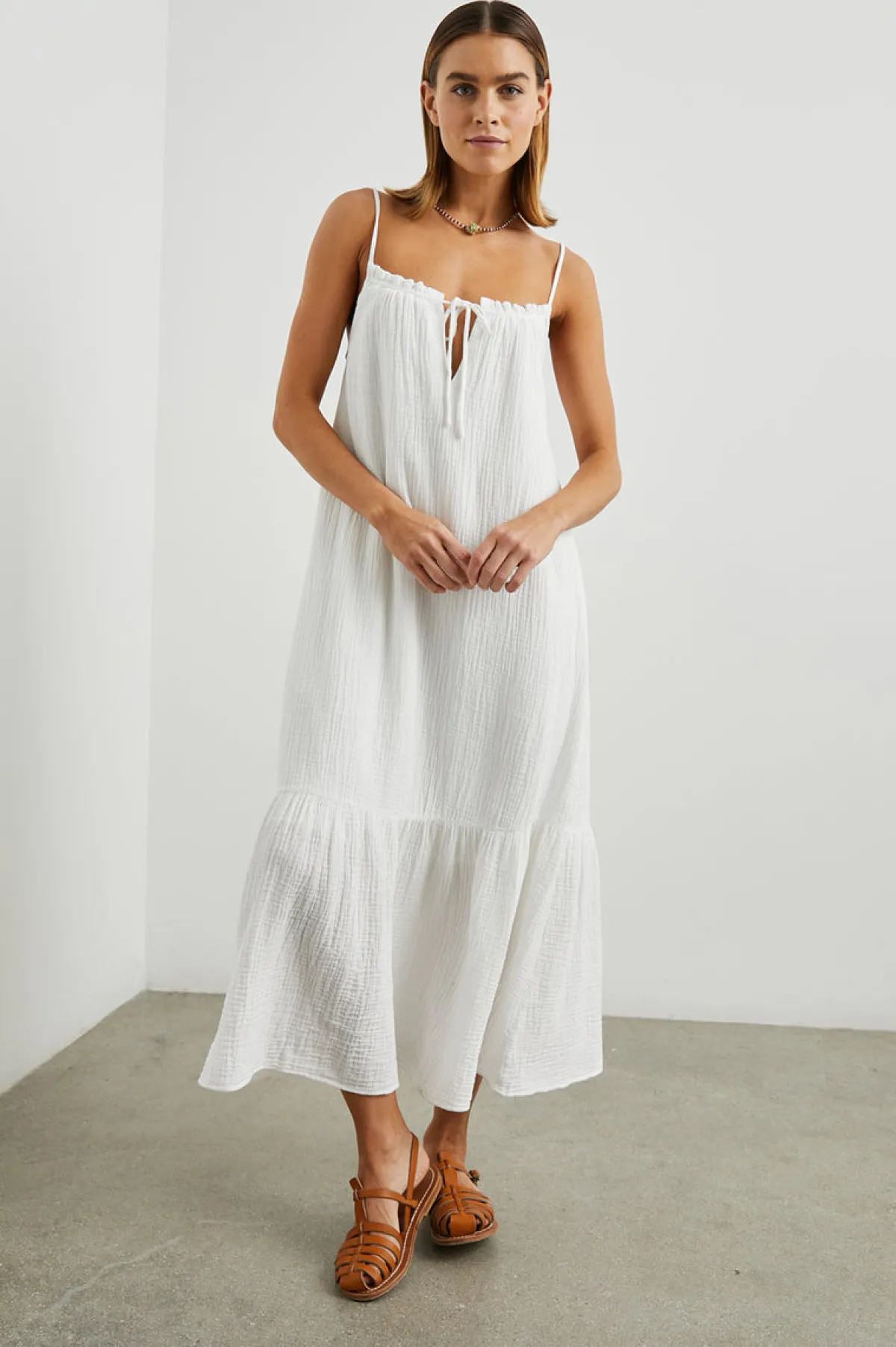MARSEILLE DRESS - WHITE|Rails Discount