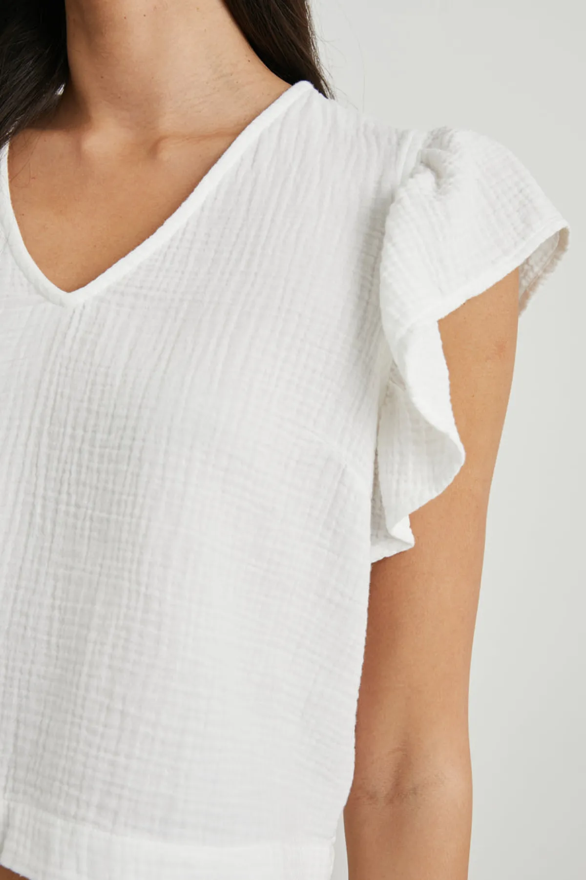 MILEY TOP - WHITE|Rails Sale
