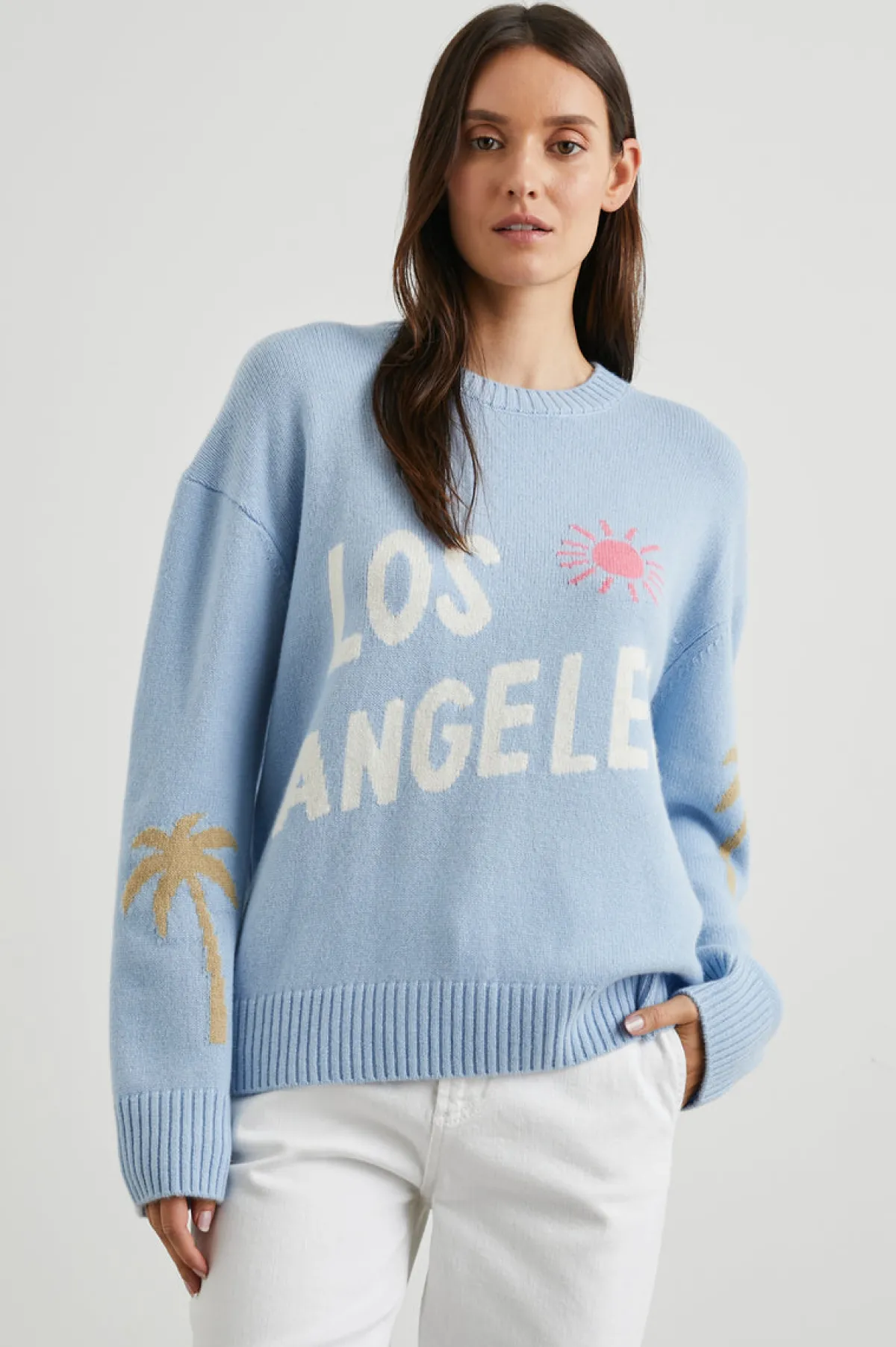 OLIVIA SWEATER - LOS ANGELES BLUE|Rails Outlet