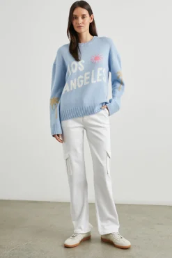 OLIVIA SWEATER - LOS ANGELES BLUE|Rails Outlet