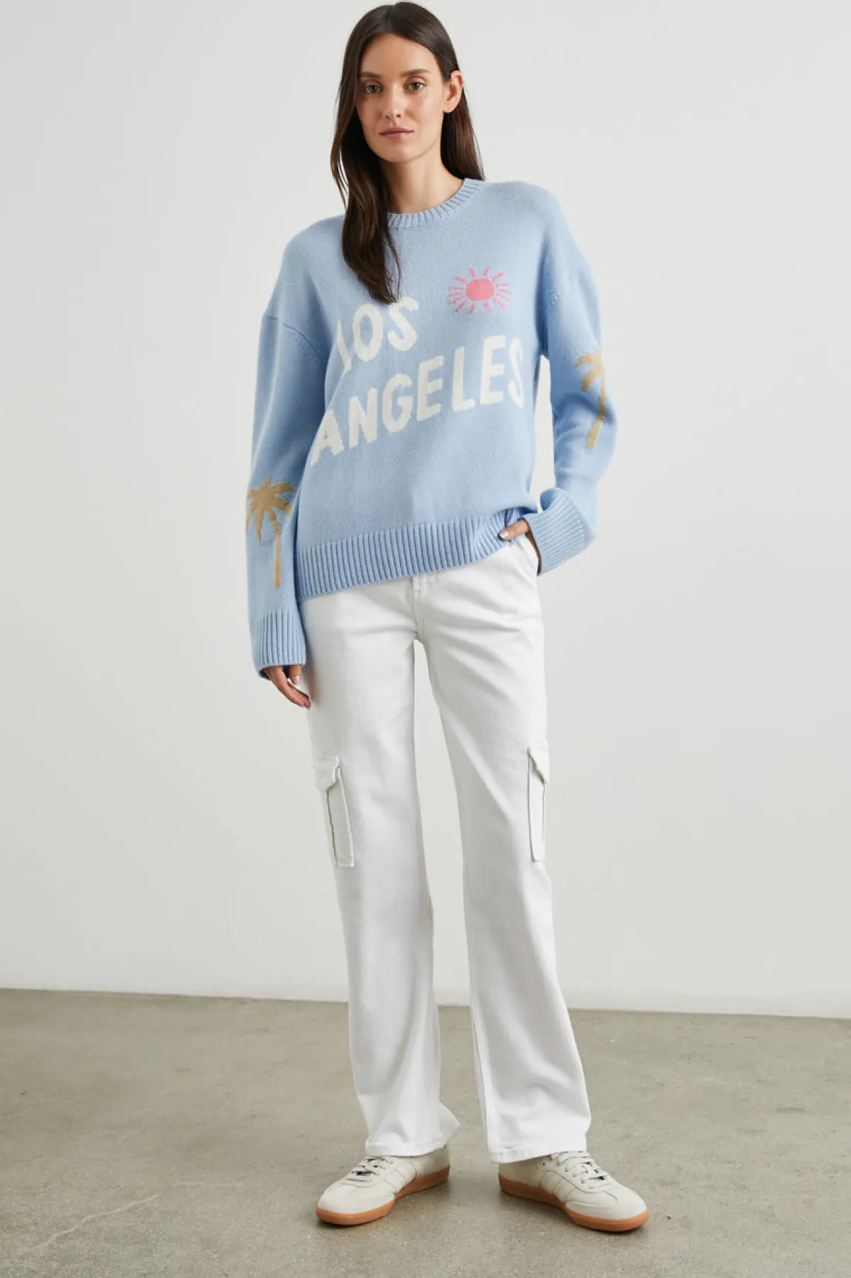 OLIVIA SWEATER - LOS ANGELES BLUE|Rails Outlet