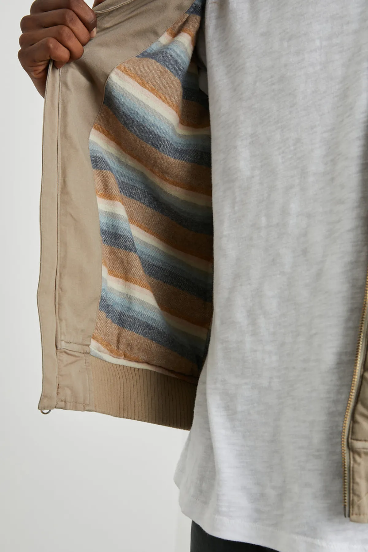 PENINSULA JACKET - VINTAGE KHAKI|Rails Shop