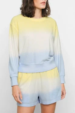 RAMONA & JANE SET - SKY BLUE DIP DYE|Rails Clearance