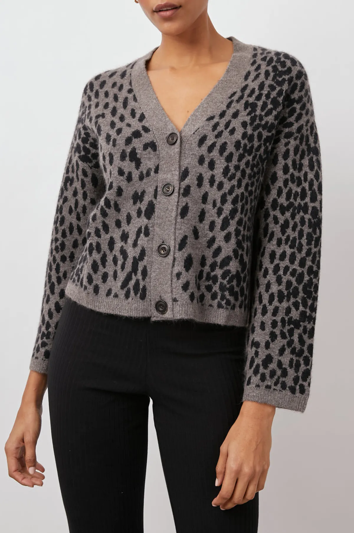 REESE CARDIGAN - DALMATIAN|Rails Fashion