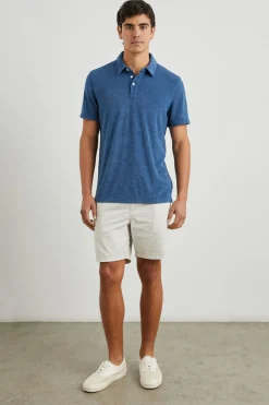 RHEN POLO SHIRT - ENSIGN BLUE|Rails Sale