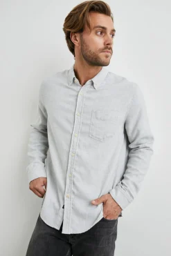 RUNSON SHIRT - HEATHER GREY|Rails Best