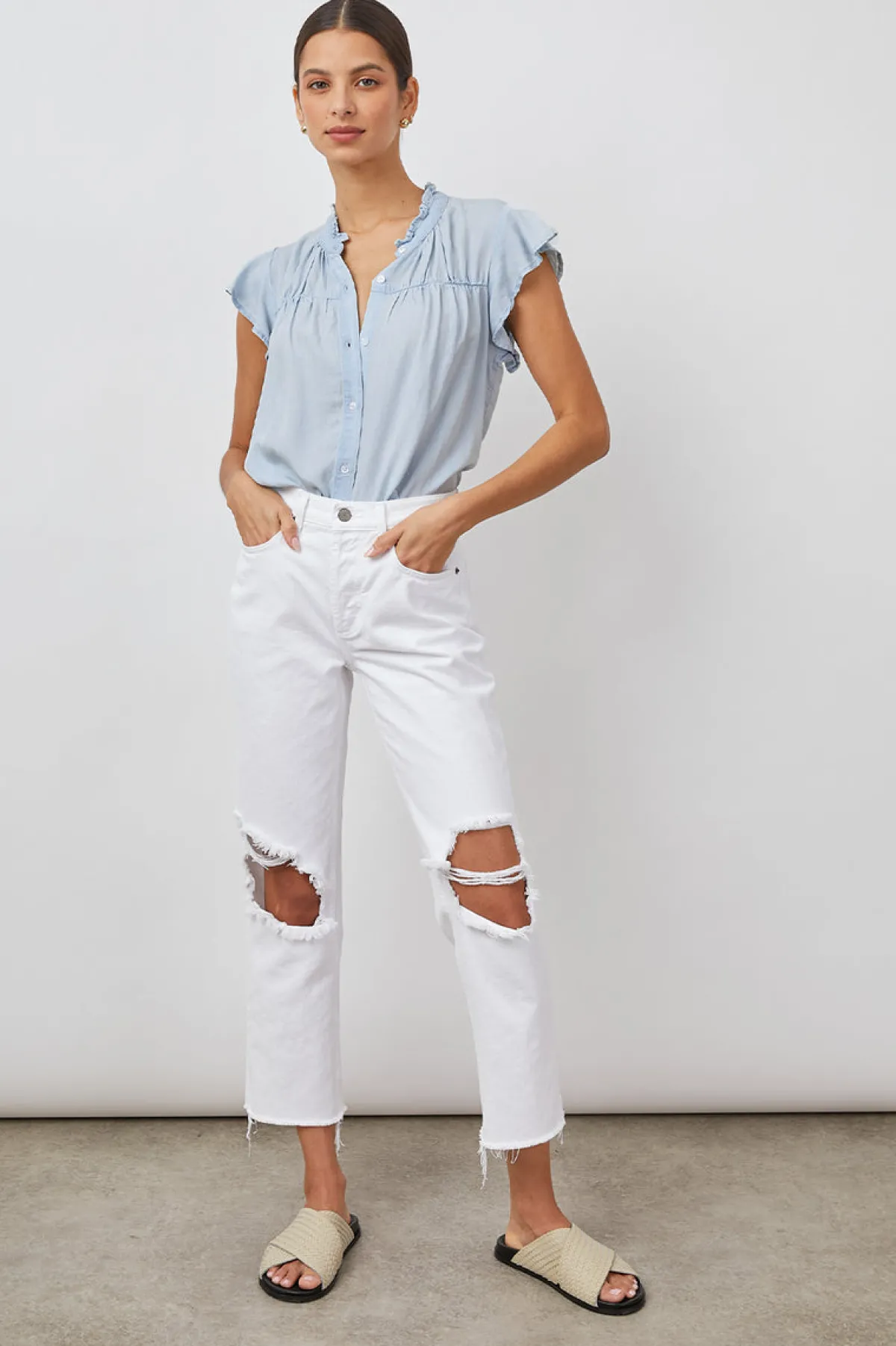RUTHIE TOP - LIGHT VINTAGE|Rails Clearance