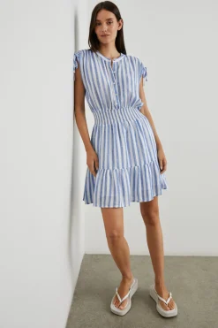 SAMINA DRESS - CASABLANCA STRIPE|Rails Fashion