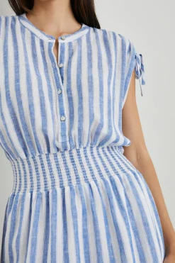 SAMINA DRESS - CASABLANCA STRIPE|Rails Fashion