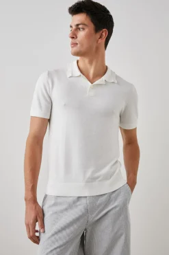 SHOREDITCH POLO SHIRT - WHITE|Rails Best