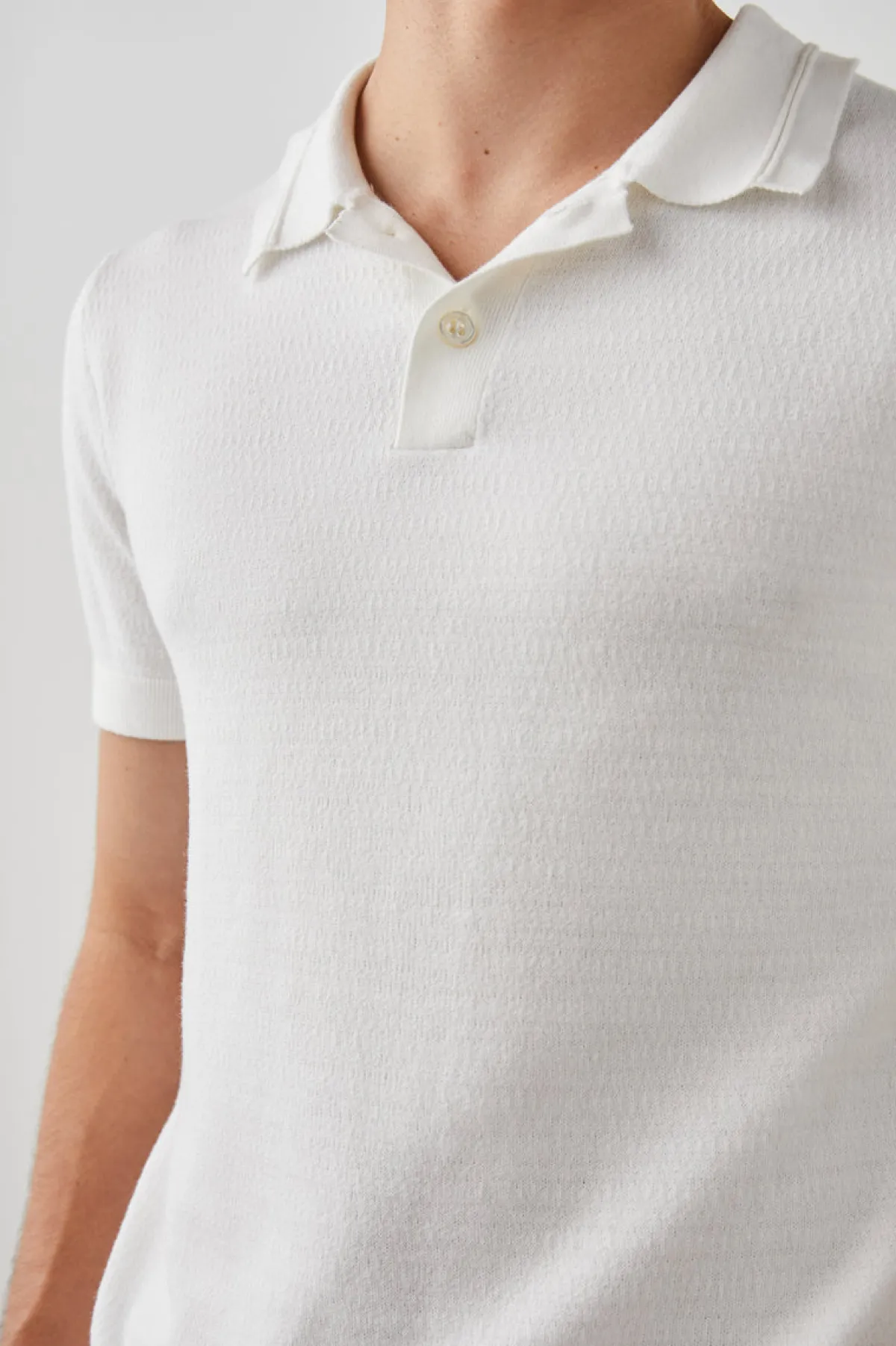SHOREDITCH POLO SHIRT - WHITE|Rails Best
