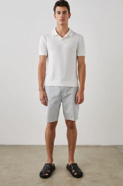 SHOREDITCH POLO SHIRT - WHITE|Rails Best