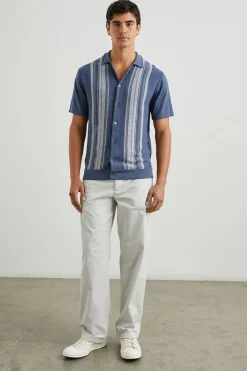 SILAS SHIRT - MARRAKESH BLUE MULTI|Rails Shop