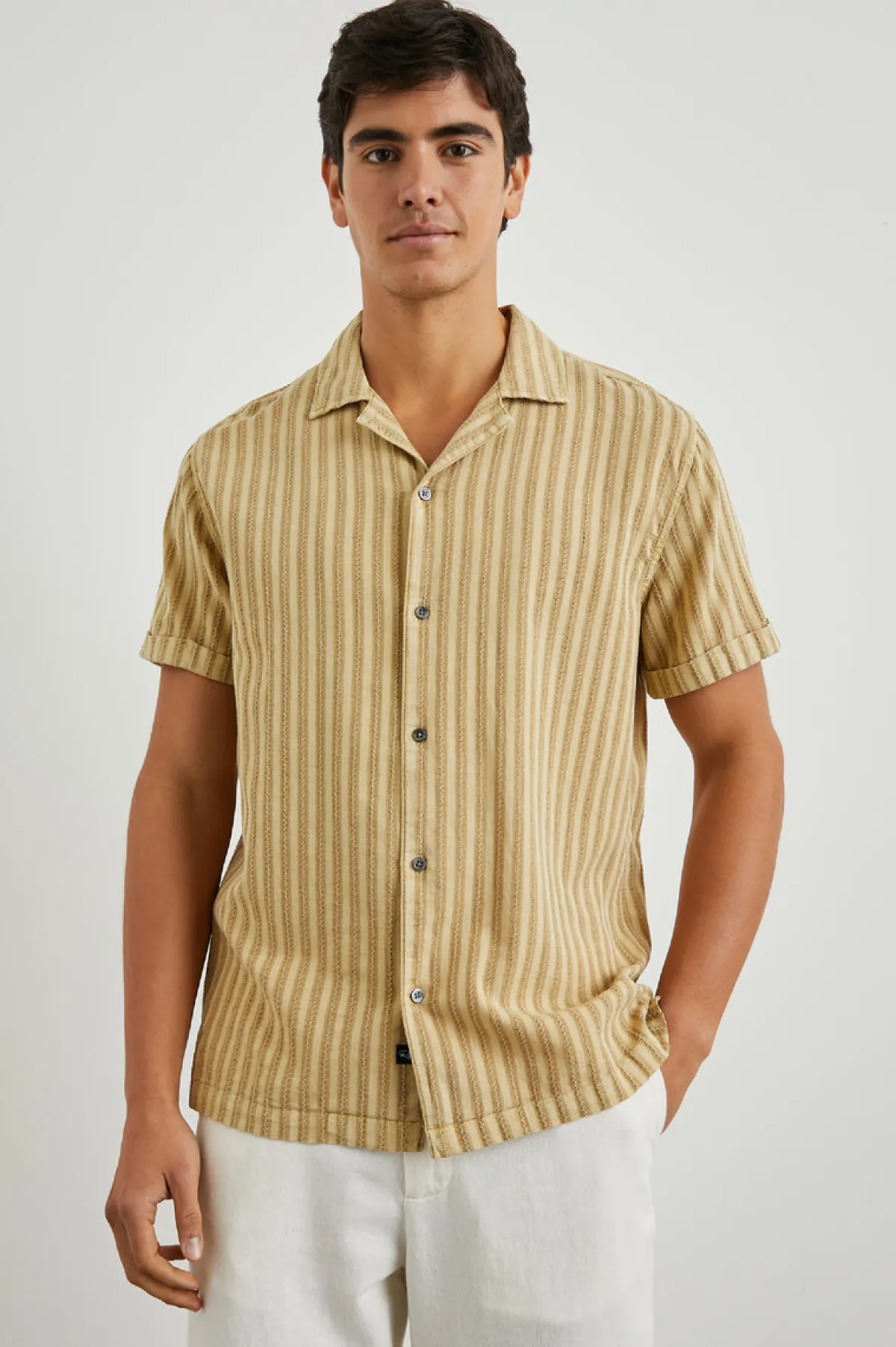 SINCLAIR SHIRT - JUTE|Rails Cheap