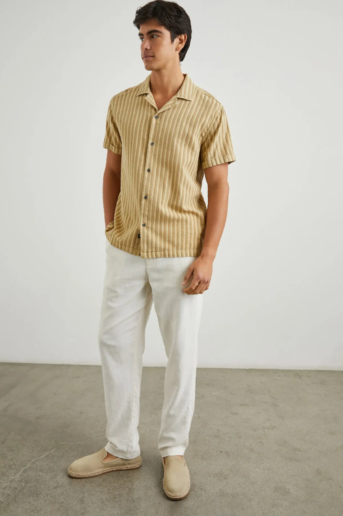 SINCLAIR SHIRT - JUTE|Rails Cheap
