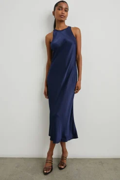 SOLENE DRESS - NAVY|Rails Fashion