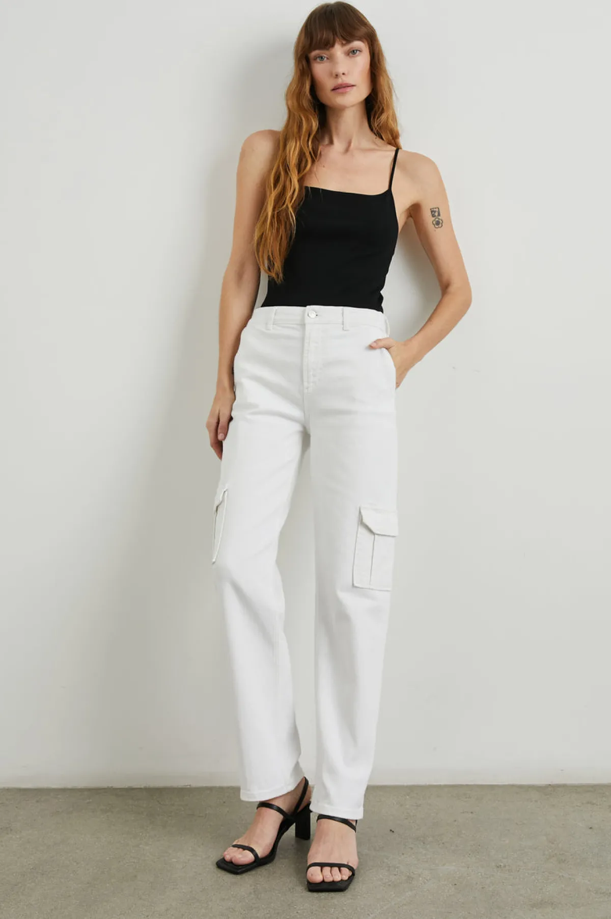 SPEEDWAY CARGO PANT - SALT WHITE|Rails New