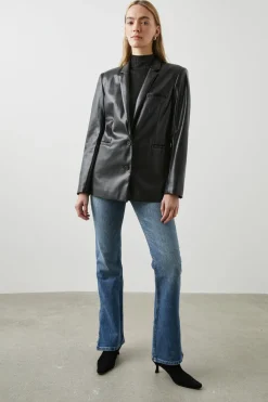 STANTON BLAZER - BLACK|Rails Store