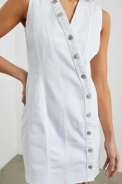 STRAND DRESS - SALT WHITE|Rails Discount