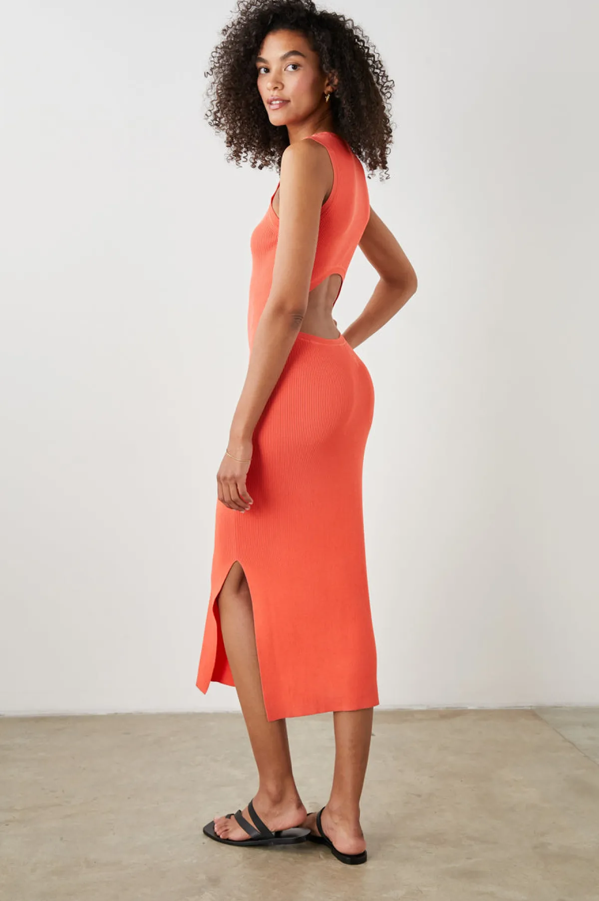 SYD DRESS - CORAL|Rails Best