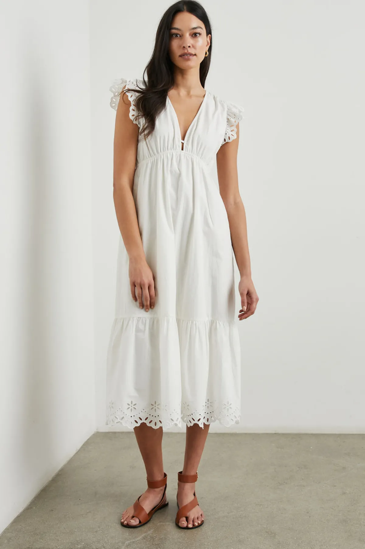 TINA DRESS - WHITE|Rails New