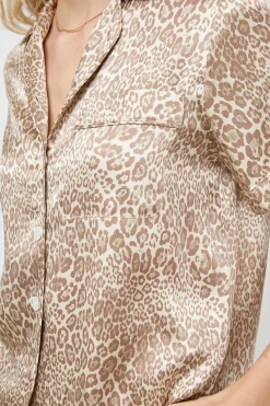 TOMMI PAJAMA SET - TAN CHEETAH|Rails Shop