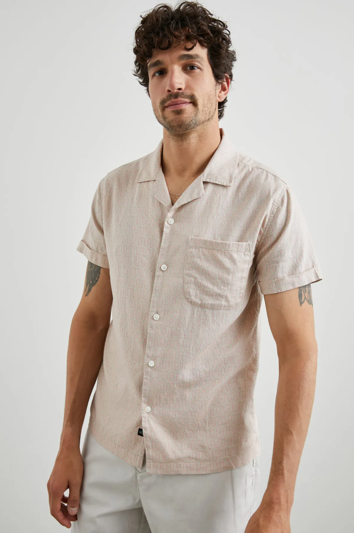 WAIMEA SHIRT - WISHBONE MAUVE|Rails Cheap