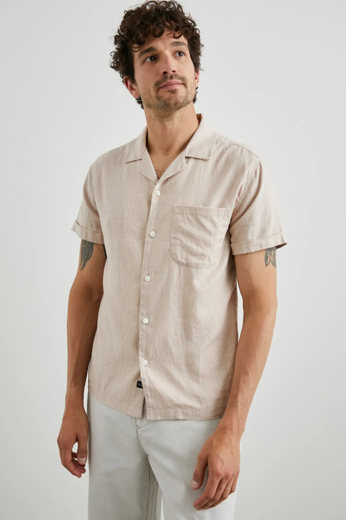 WAIMEA SHIRT - WISHBONE MAUVE|Rails Cheap