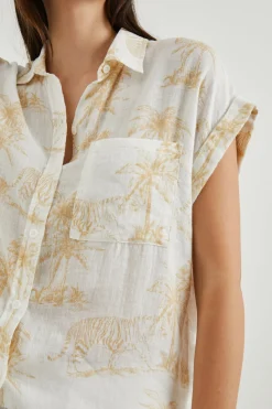 WHITNEY SHIRT - WILD BENGALS|Rails Cheap