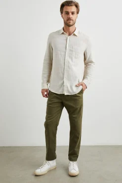 WYATT SHIRT - HUMMUS|Rails Clearance