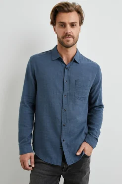 WYATT SHIRT - SEA BLUE|Rails Sale