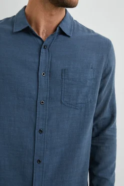 WYATT SHIRT - SEA BLUE|Rails Sale