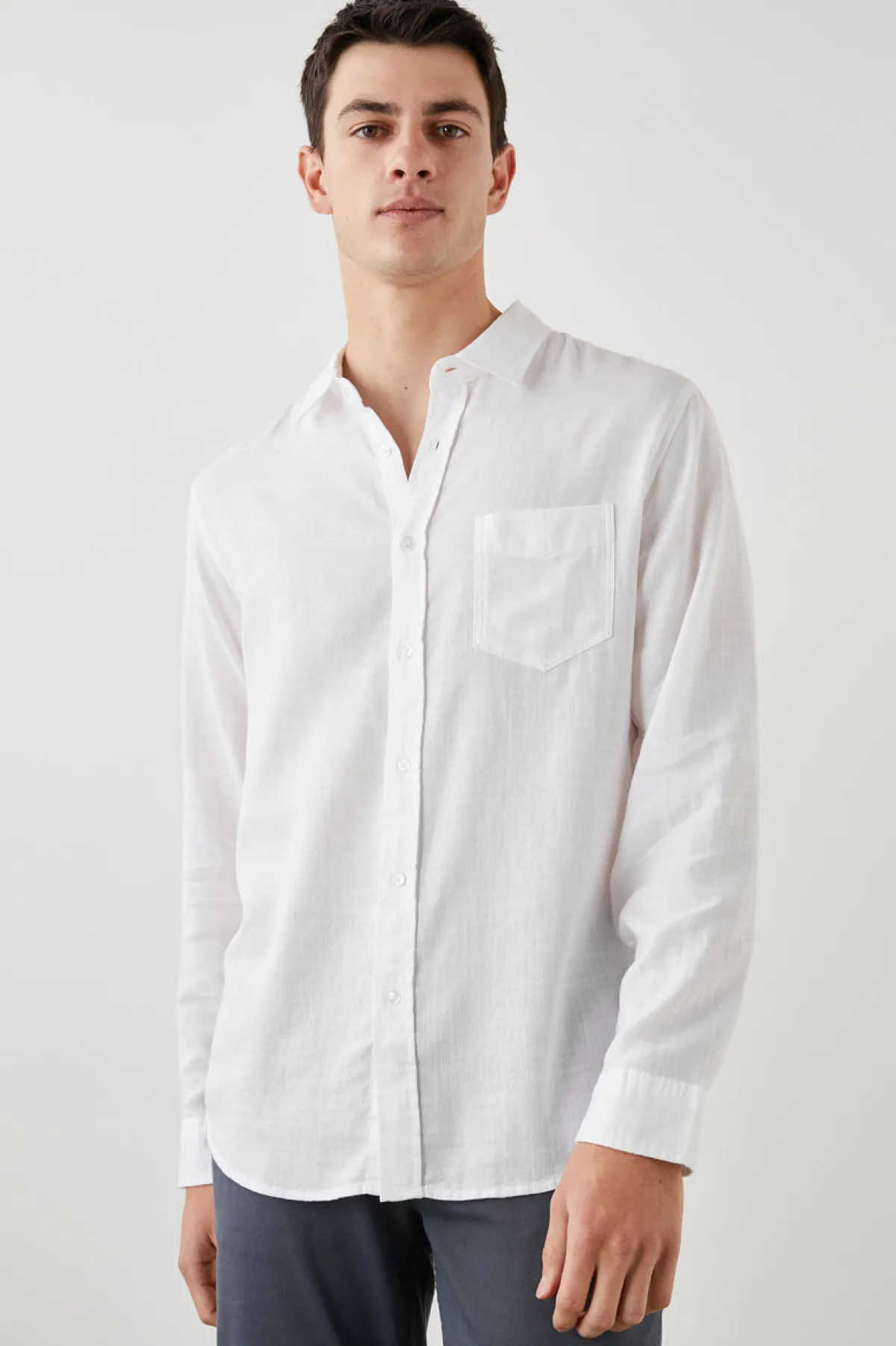 WYATT SHIRT - WHITE|Rails Outlet